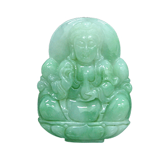 Carving of jade